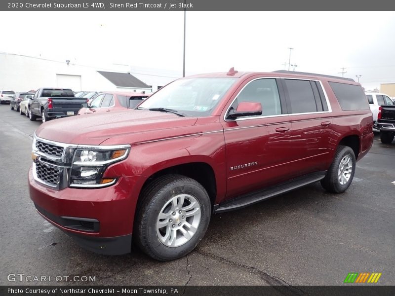 Siren Red Tintcoat / Jet Black 2020 Chevrolet Suburban LS 4WD