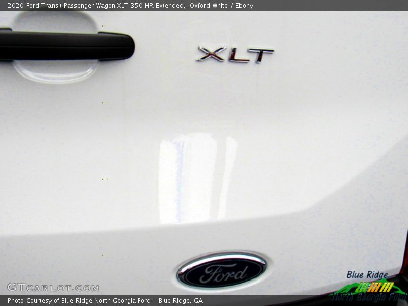 Oxford White / Ebony 2020 Ford Transit Passenger Wagon XLT 350 HR Extended
