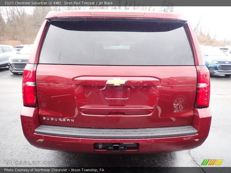 Siren Red Tintcoat / Jet Black 2020 Chevrolet Suburban LS 4WD