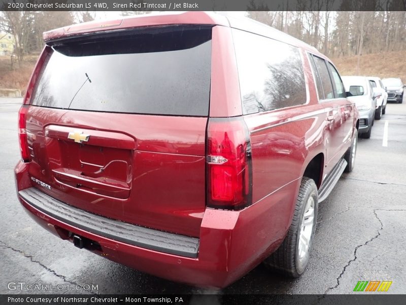 Siren Red Tintcoat / Jet Black 2020 Chevrolet Suburban LS 4WD