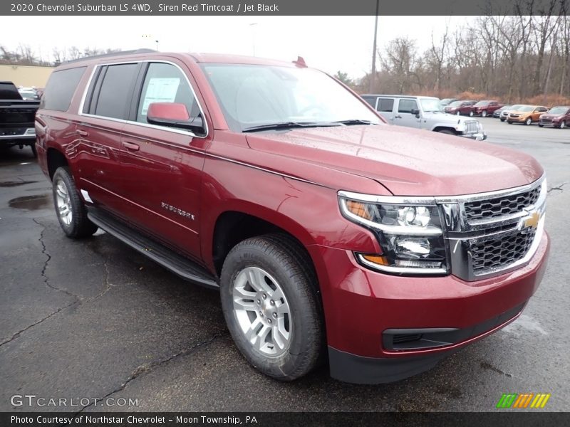 Siren Red Tintcoat / Jet Black 2020 Chevrolet Suburban LS 4WD