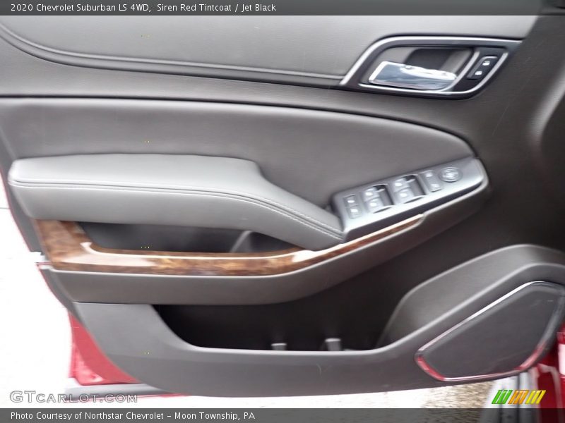 Siren Red Tintcoat / Jet Black 2020 Chevrolet Suburban LS 4WD