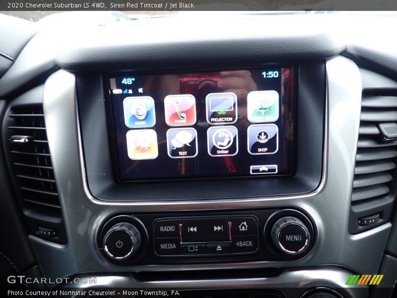 Siren Red Tintcoat / Jet Black 2020 Chevrolet Suburban LS 4WD