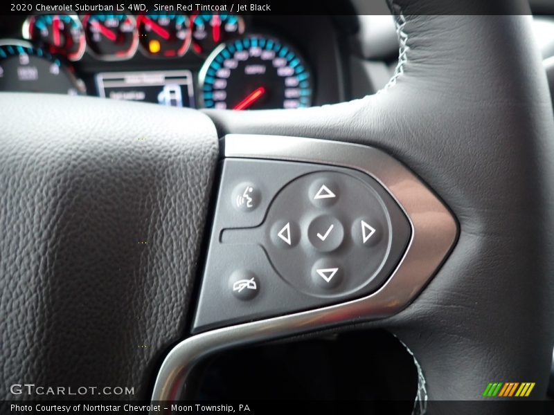 Siren Red Tintcoat / Jet Black 2020 Chevrolet Suburban LS 4WD