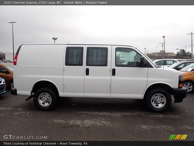 Summit White / Medium Pewter 2020 Chevrolet Express 2500 Cargo WT