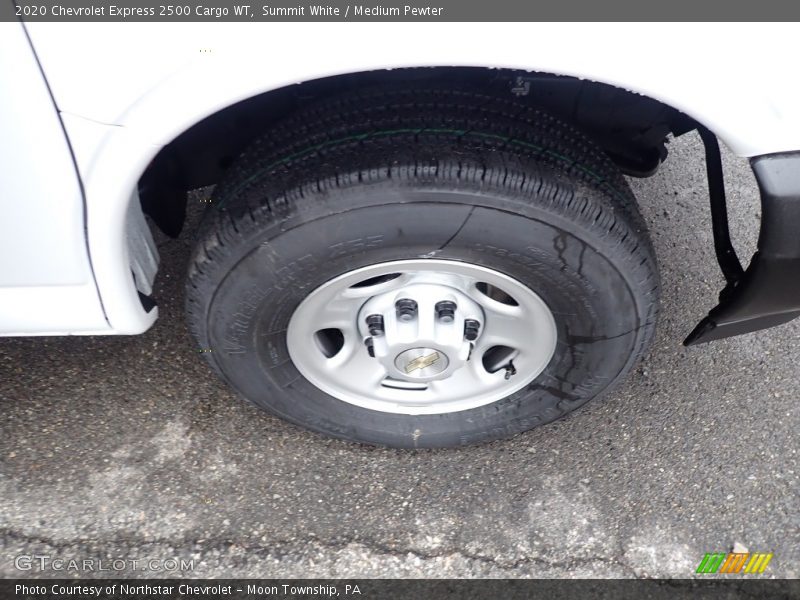 Summit White / Medium Pewter 2020 Chevrolet Express 2500 Cargo WT