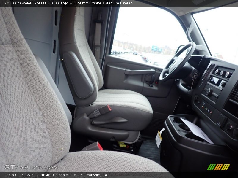 Summit White / Medium Pewter 2020 Chevrolet Express 2500 Cargo WT