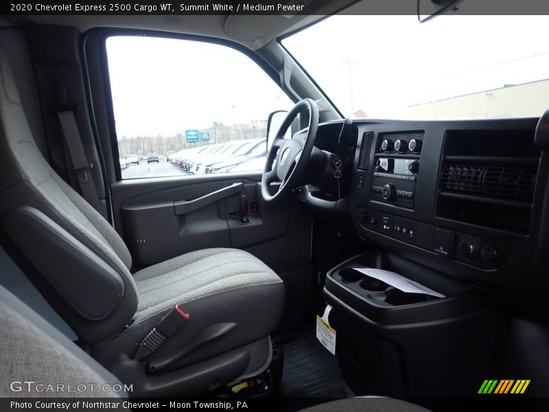 Summit White / Medium Pewter 2020 Chevrolet Express 2500 Cargo WT