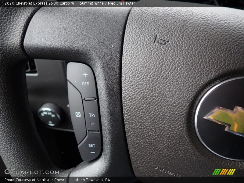 Summit White / Medium Pewter 2020 Chevrolet Express 2500 Cargo WT