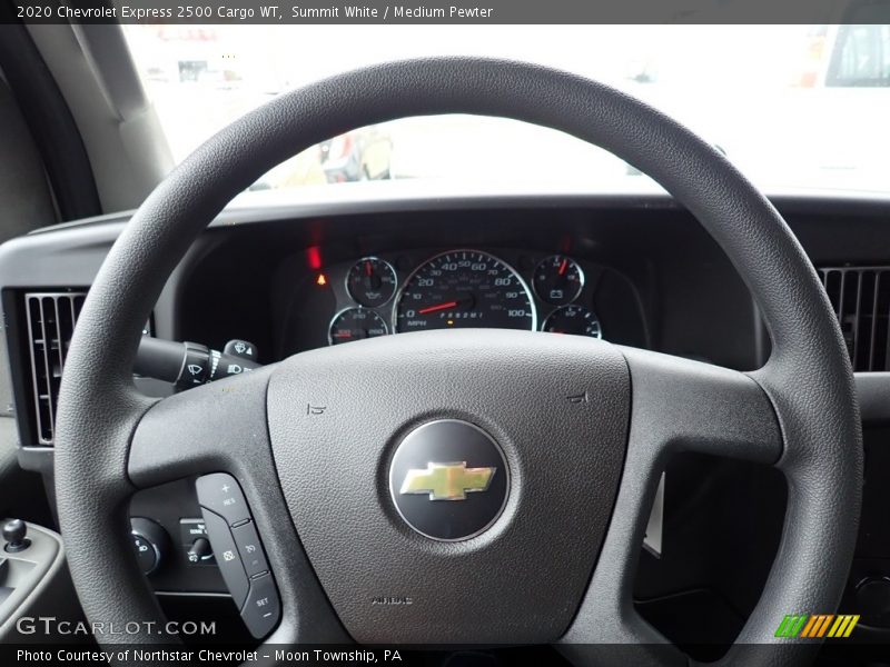 Summit White / Medium Pewter 2020 Chevrolet Express 2500 Cargo WT
