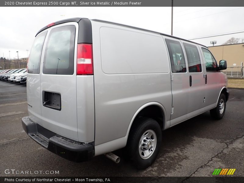 Silver Ice Metallic / Medium Pewter 2020 Chevrolet Express 2500 Cargo WT
