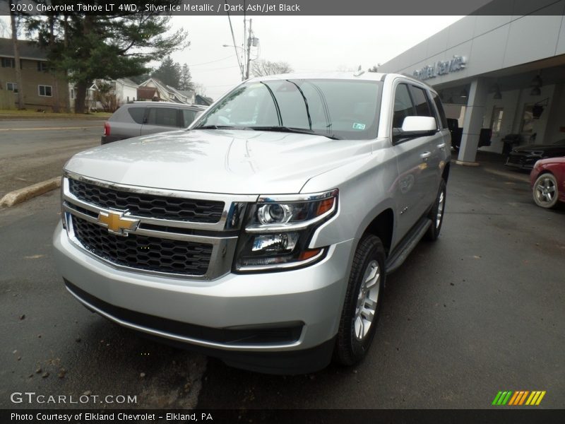 Silver Ice Metallic / Dark Ash/Jet Black 2020 Chevrolet Tahoe LT 4WD
