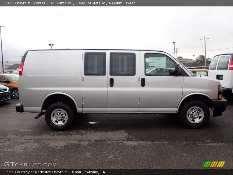 Silver Ice Metallic / Medium Pewter 2020 Chevrolet Express 2500 Cargo WT