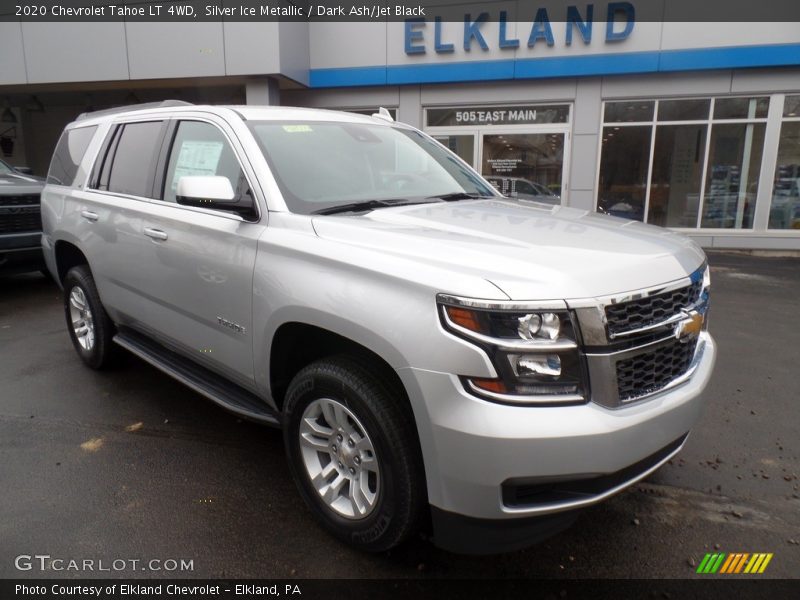 Silver Ice Metallic / Dark Ash/Jet Black 2020 Chevrolet Tahoe LT 4WD
