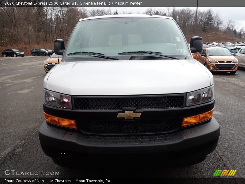 Silver Ice Metallic / Medium Pewter 2020 Chevrolet Express 2500 Cargo WT