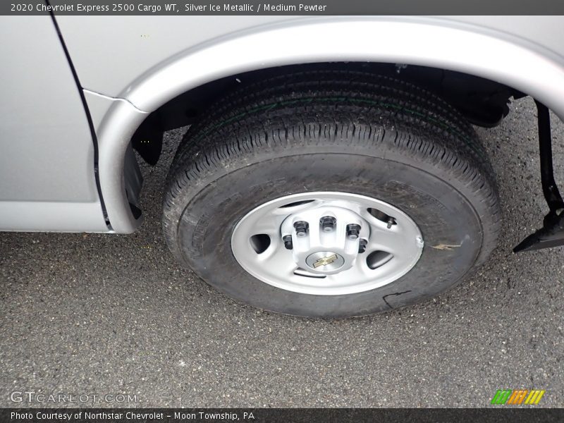 Silver Ice Metallic / Medium Pewter 2020 Chevrolet Express 2500 Cargo WT