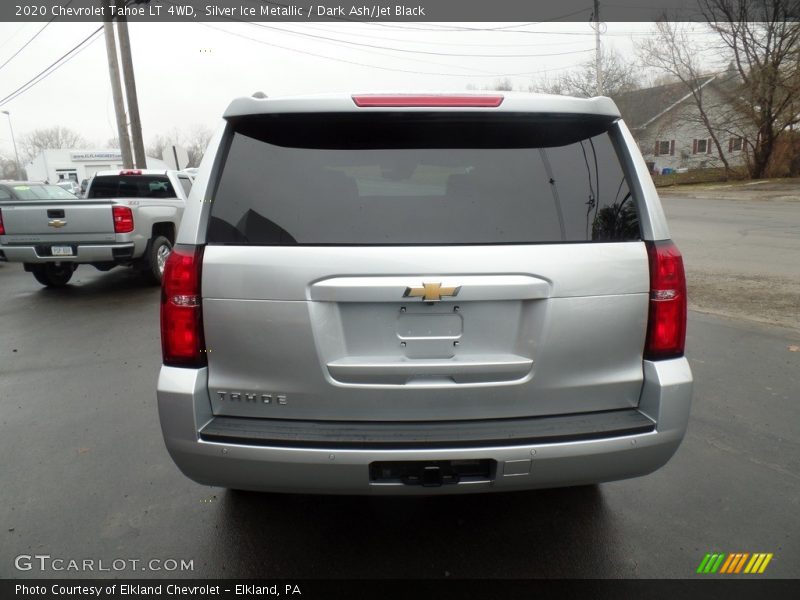 Silver Ice Metallic / Dark Ash/Jet Black 2020 Chevrolet Tahoe LT 4WD