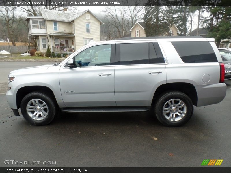 Silver Ice Metallic / Dark Ash/Jet Black 2020 Chevrolet Tahoe LT 4WD