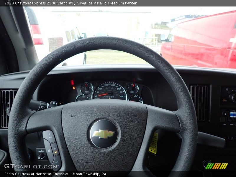 Silver Ice Metallic / Medium Pewter 2020 Chevrolet Express 2500 Cargo WT