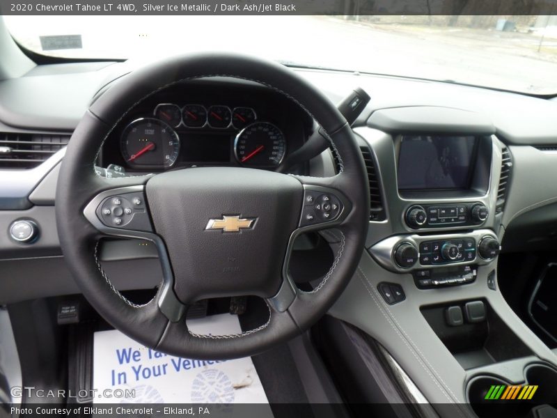 Silver Ice Metallic / Dark Ash/Jet Black 2020 Chevrolet Tahoe LT 4WD