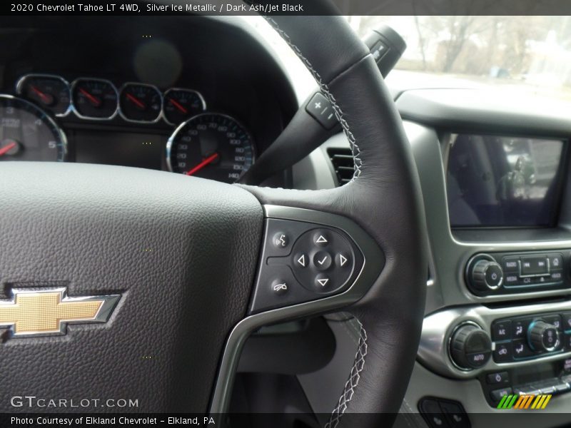 Silver Ice Metallic / Dark Ash/Jet Black 2020 Chevrolet Tahoe LT 4WD