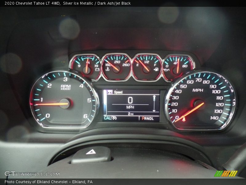Silver Ice Metallic / Dark Ash/Jet Black 2020 Chevrolet Tahoe LT 4WD