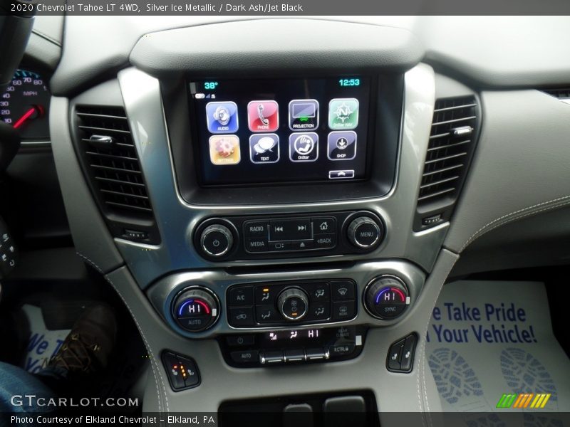 Silver Ice Metallic / Dark Ash/Jet Black 2020 Chevrolet Tahoe LT 4WD