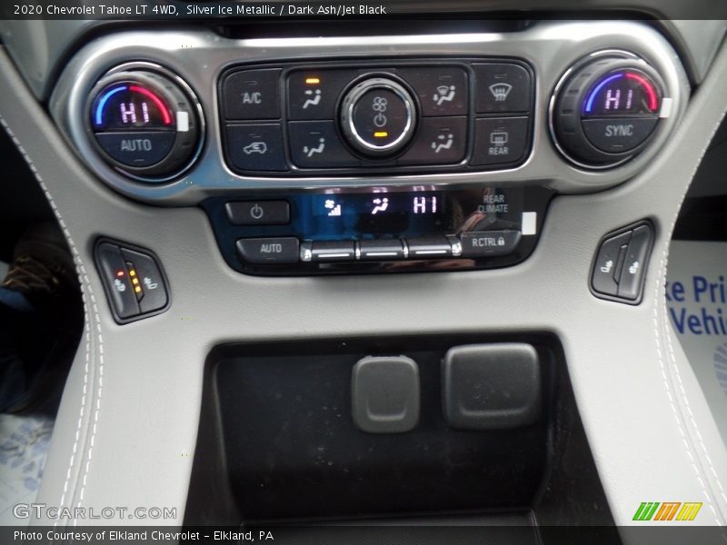 Silver Ice Metallic / Dark Ash/Jet Black 2020 Chevrolet Tahoe LT 4WD
