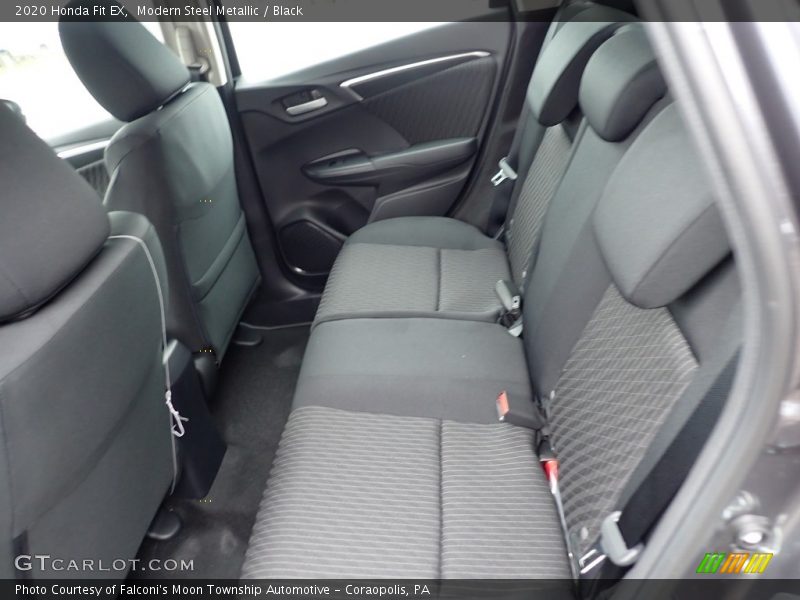 Modern Steel Metallic / Black 2020 Honda Fit EX