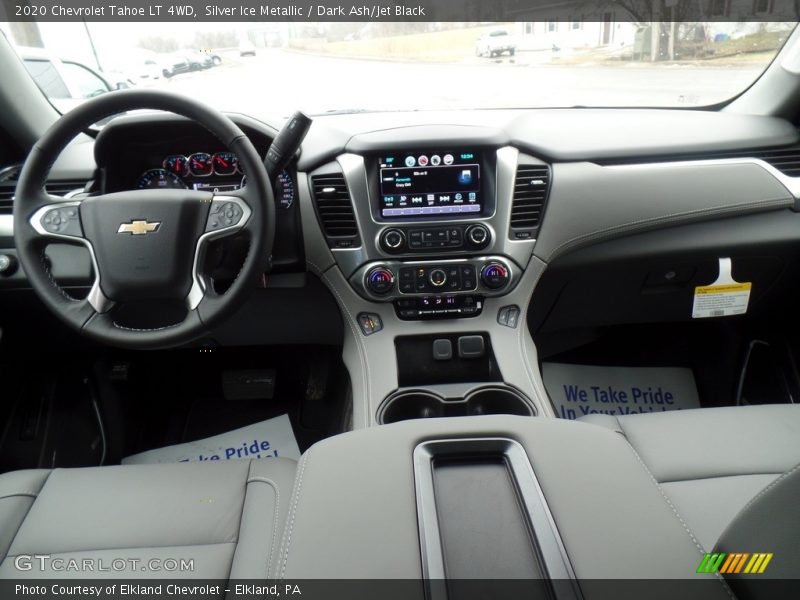Silver Ice Metallic / Dark Ash/Jet Black 2020 Chevrolet Tahoe LT 4WD