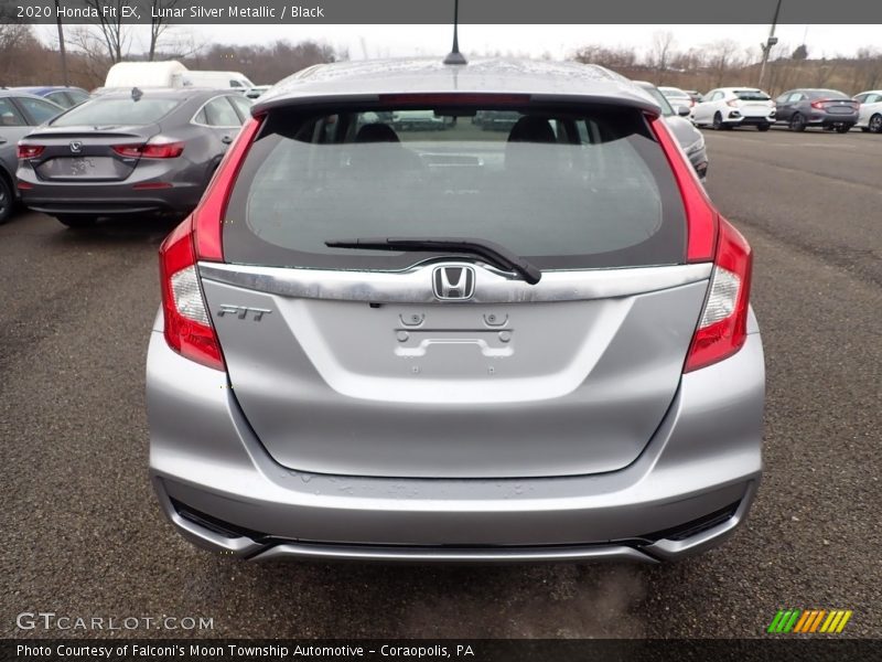 Lunar Silver Metallic / Black 2020 Honda Fit EX