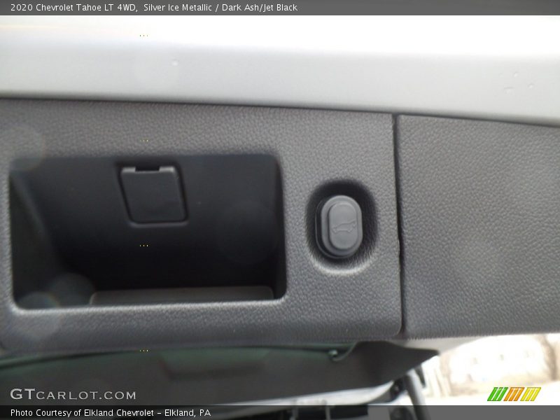 Silver Ice Metallic / Dark Ash/Jet Black 2020 Chevrolet Tahoe LT 4WD