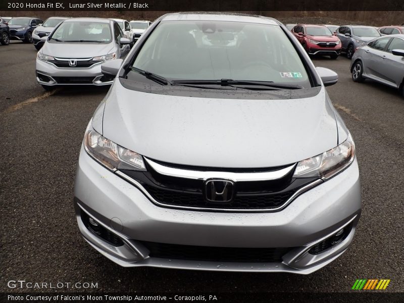 Lunar Silver Metallic / Black 2020 Honda Fit EX