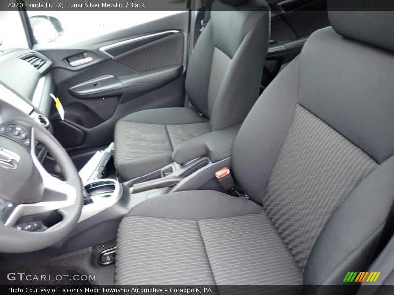 Lunar Silver Metallic / Black 2020 Honda Fit EX