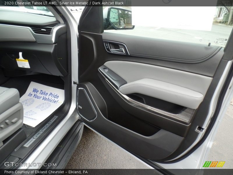 Silver Ice Metallic / Dark Ash/Jet Black 2020 Chevrolet Tahoe LT 4WD