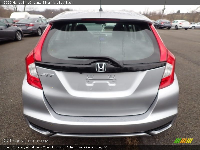 Lunar Silver Metallic / Black 2020 Honda Fit LX