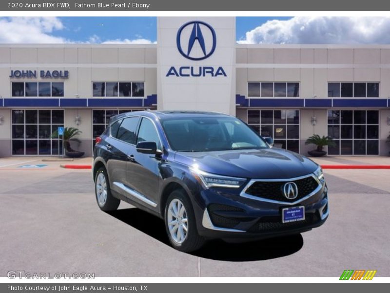 Fathom Blue Pearl / Ebony 2020 Acura RDX FWD