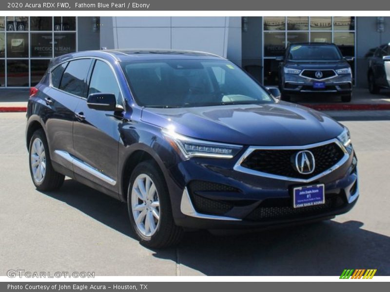 Fathom Blue Pearl / Ebony 2020 Acura RDX FWD