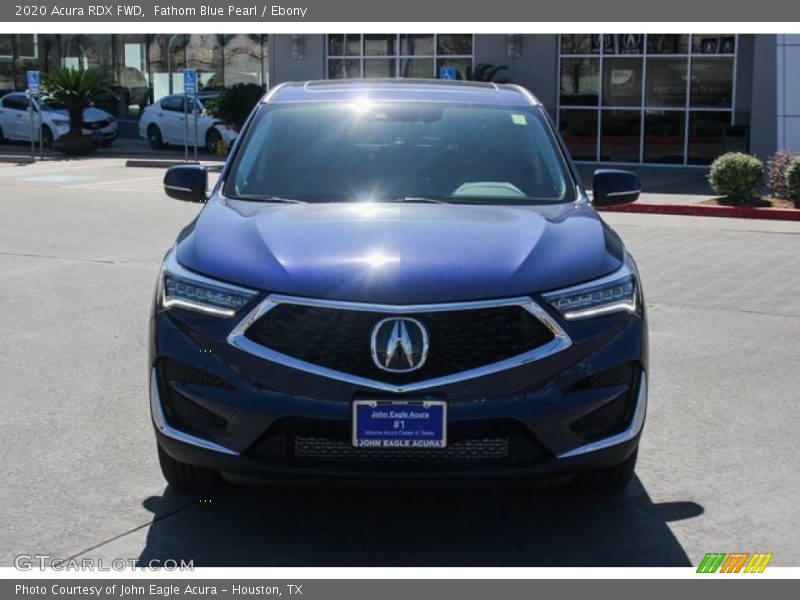 Fathom Blue Pearl / Ebony 2020 Acura RDX FWD