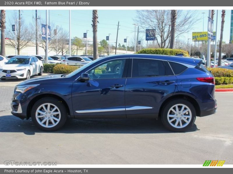 Fathom Blue Pearl / Ebony 2020 Acura RDX FWD
