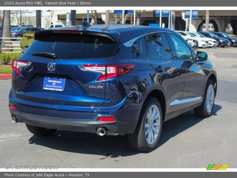 Fathom Blue Pearl / Ebony 2020 Acura RDX FWD