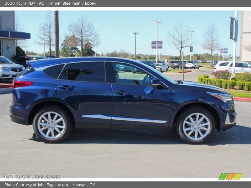 Fathom Blue Pearl / Ebony 2020 Acura RDX FWD