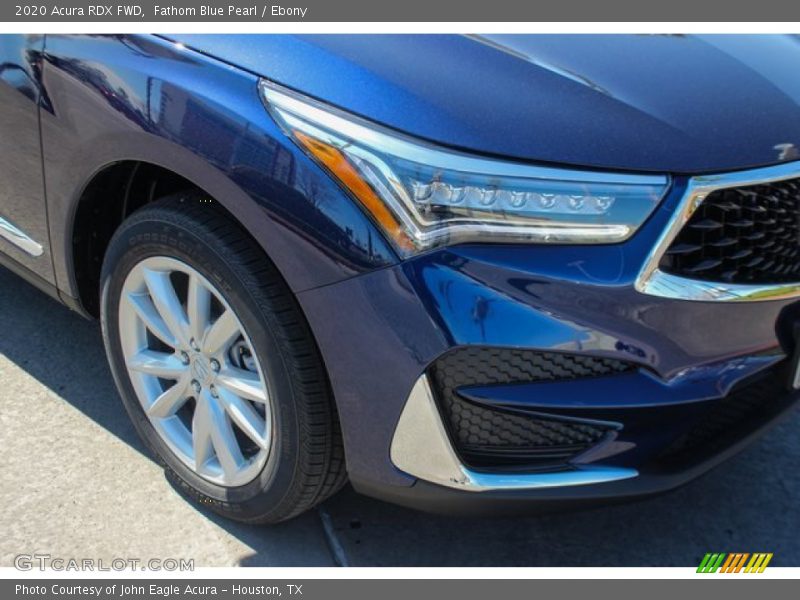 Fathom Blue Pearl / Ebony 2020 Acura RDX FWD