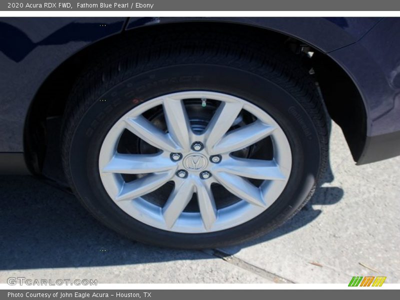 Fathom Blue Pearl / Ebony 2020 Acura RDX FWD