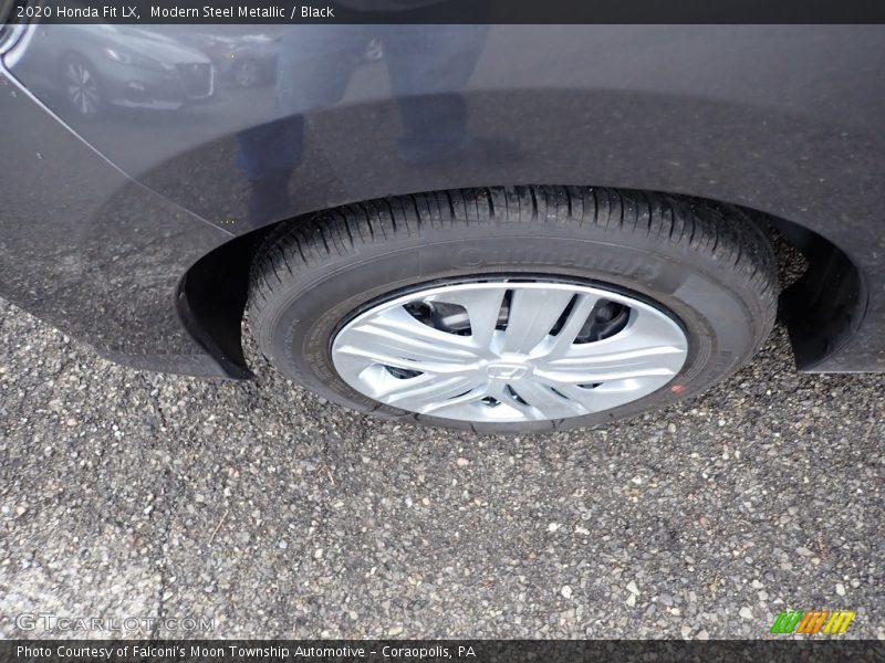 Modern Steel Metallic / Black 2020 Honda Fit LX