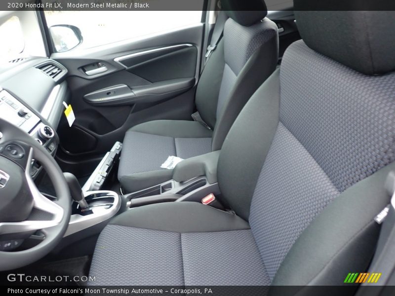 Modern Steel Metallic / Black 2020 Honda Fit LX