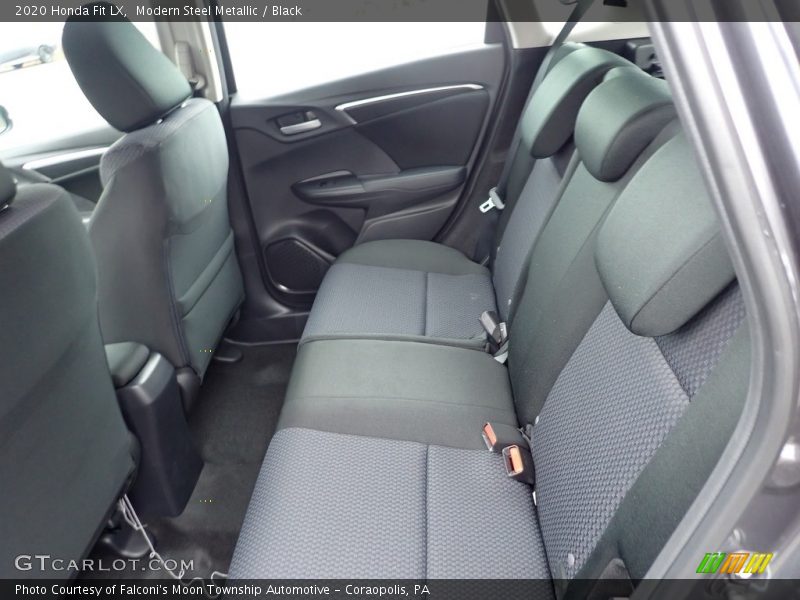 Modern Steel Metallic / Black 2020 Honda Fit LX