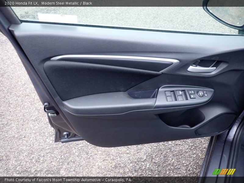 Modern Steel Metallic / Black 2020 Honda Fit LX