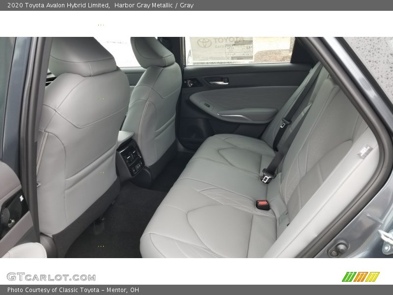 Rear Seat of 2020 Avalon Hybrid Limited