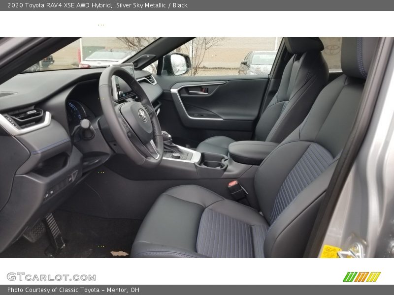 Front Seat of 2020 RAV4 XSE AWD Hybrid